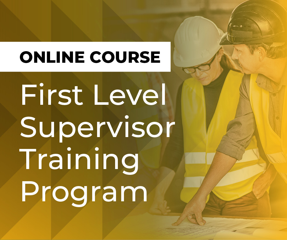 First Level Supervisor Training Program